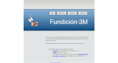 Desktop Screenshot of fundicion3m.com
